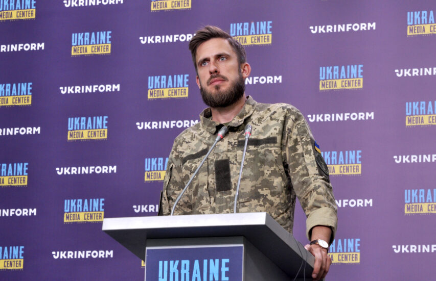 Дамьєн Магру, спікер Інтернаціонального Легіону оборони України