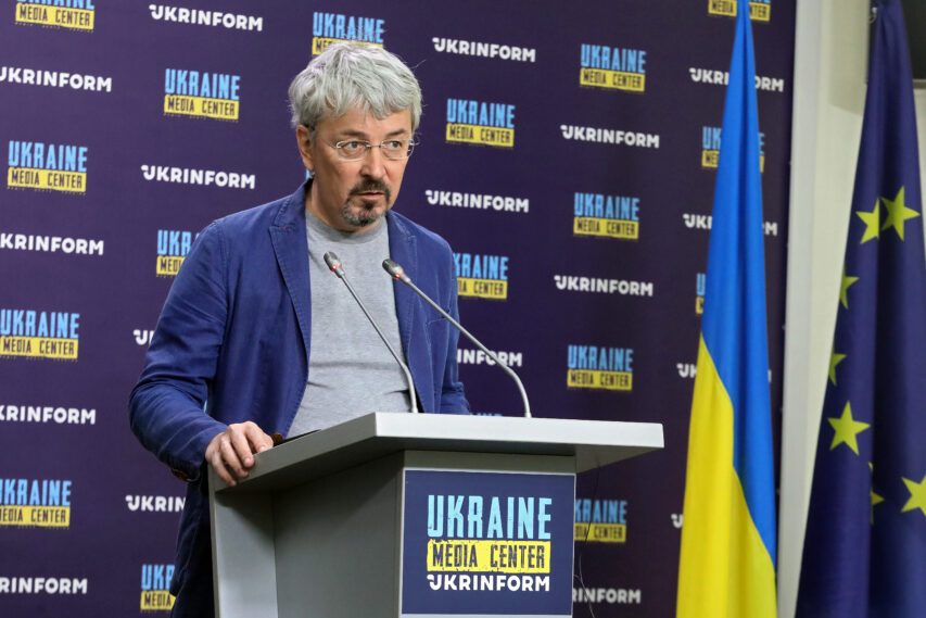 Oleksandr Tkachenko, Minister of Culture and Information Policy of Ukraine, Media Center Ukraine — Ukrinform