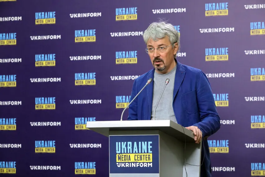 Oleksandr Tkachenko, Minister of Culture and Information Policy of Ukraine, Media Center Ukraine — Ukrinform