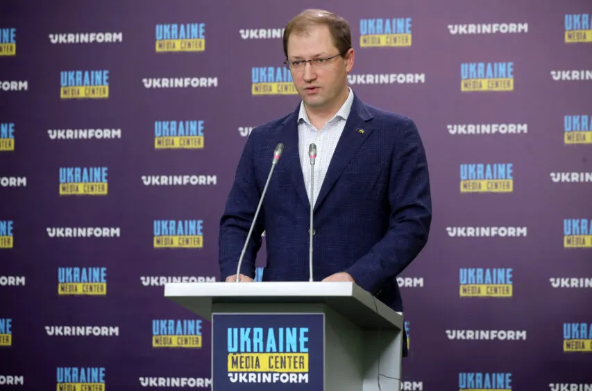 Ruslan Strilets, Minister of Environmental Protection and Natural Resources of Ukraine, Media Center Ukraine — Ukrinform