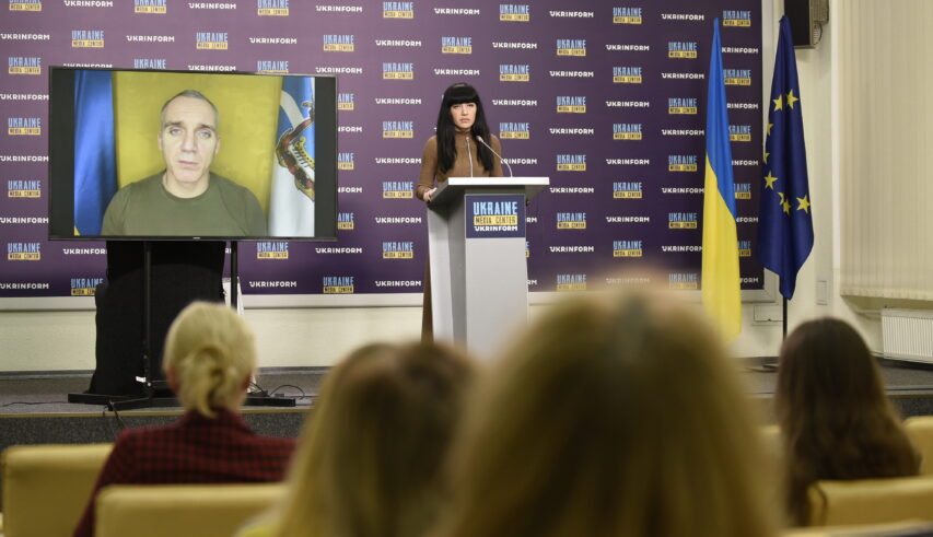 Oleksandr Sienkevych, Mayor of Mykolaiv, Media Center Ukraine — Ukrinform