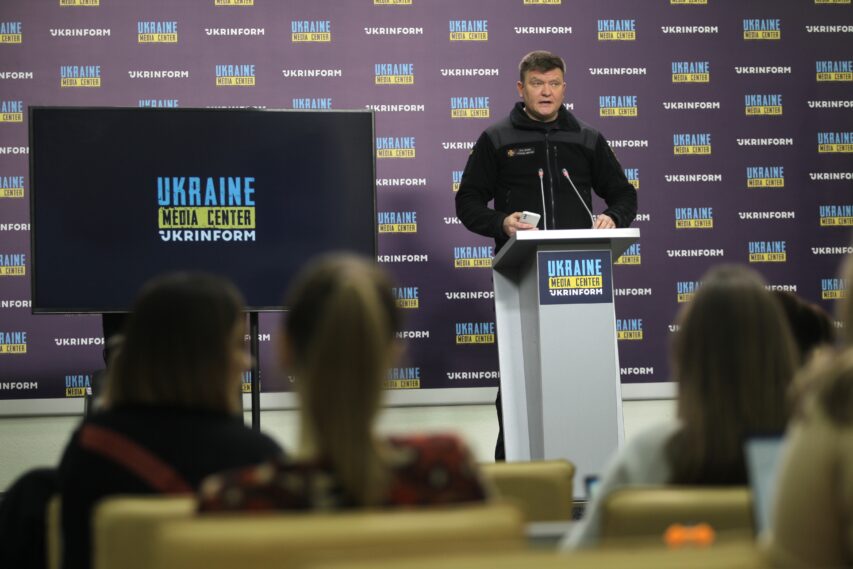 Oleksandr Khorunzhyi, Press Officer of the State Emergency Service of Ukraine, Media Center Ukraine — Ukrinform