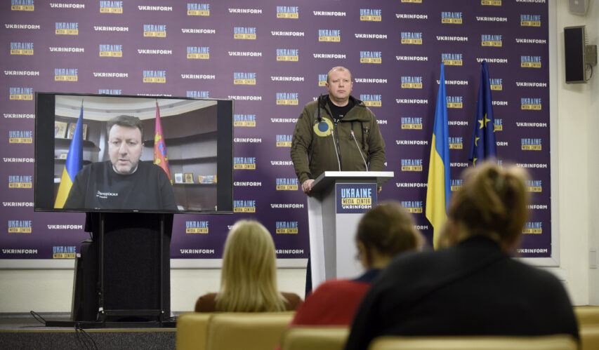 Oleksandr Starukh, Head of Zaporizhia Oblast Military Administration, Media Center Ukraine — Ukrinform